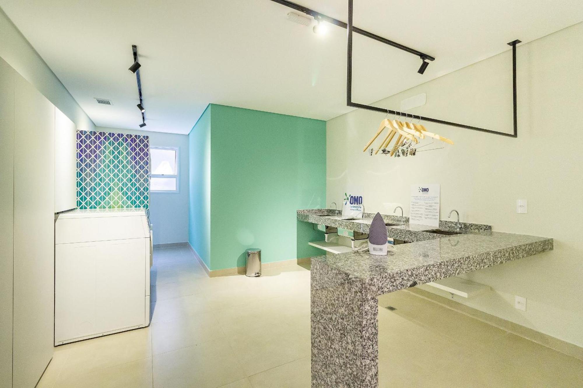 Charmoso Studio No Bras Com Piscina - Metro Bras São Paulo Luaran gambar