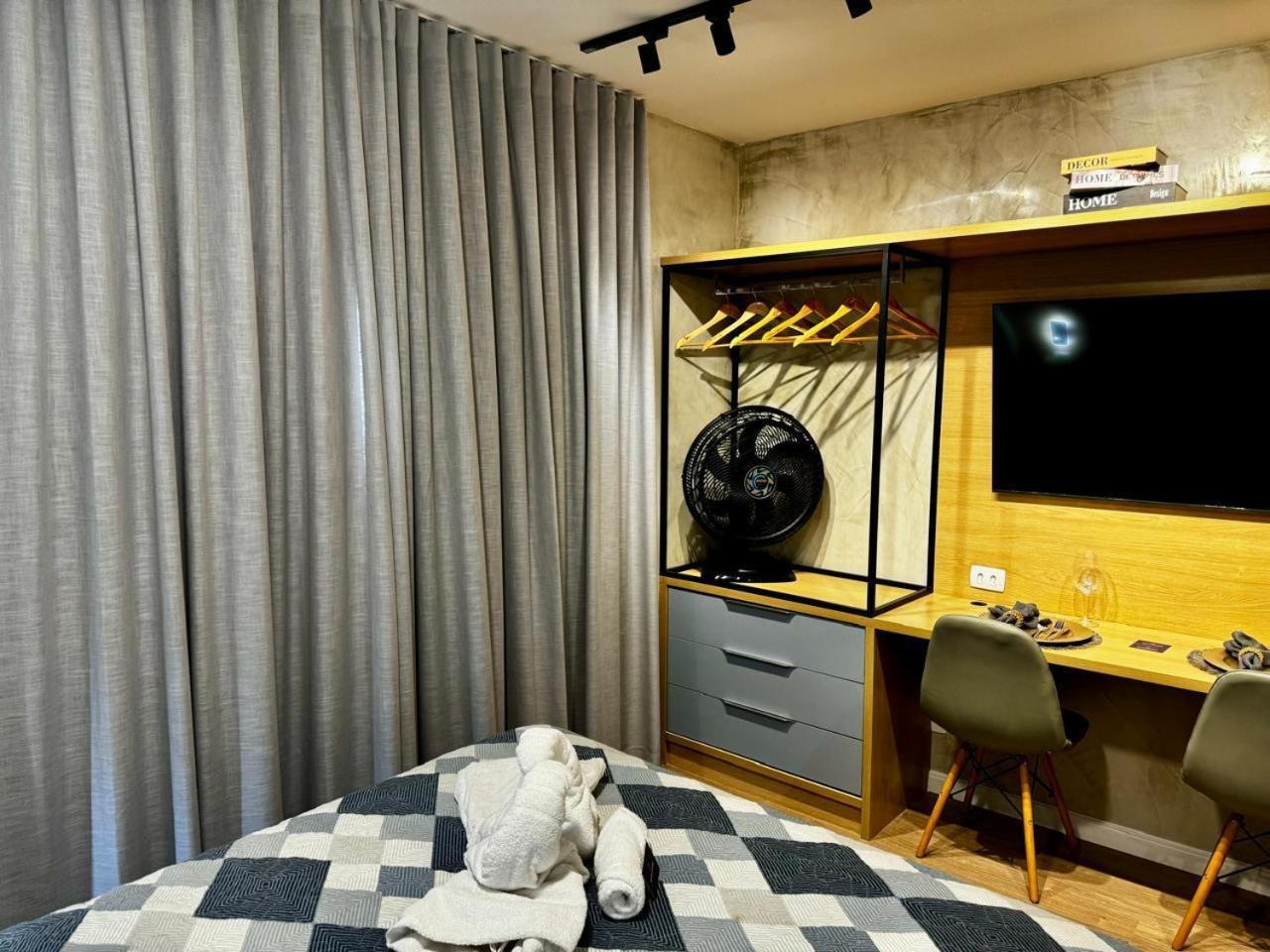 Charmoso Studio No Bras Com Piscina - Metro Bras São Paulo Luaran gambar